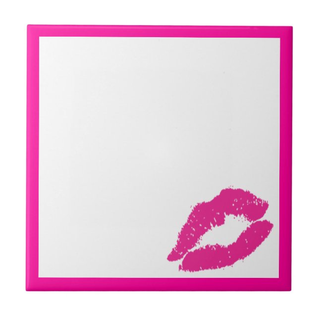 Azulejo De Cerâmica Flirty Kiss (Frente)