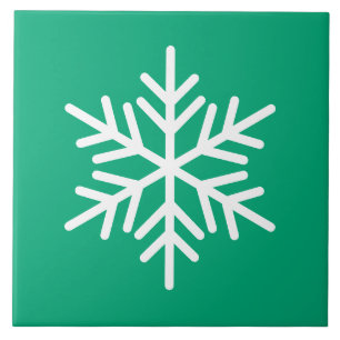 Azulejo De Cerâmica Floco Nórdico Branco Festivo, Branco E Nórdico, Co