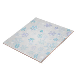 Azulejo De Cerâmica Flocos de neve