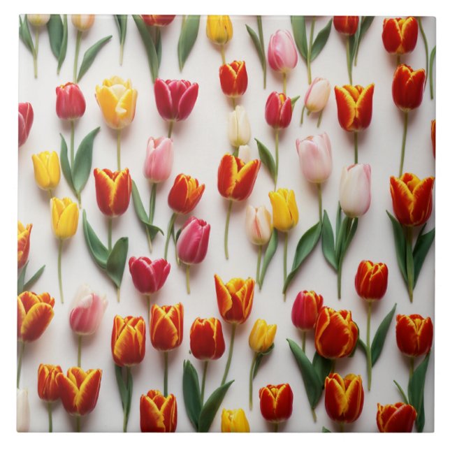 Azulejo De Cerâmica Flor (Frente)