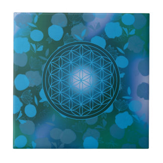Azulejo De Cerâmica flor da vida, chakra,zen,geométrico sagrado,