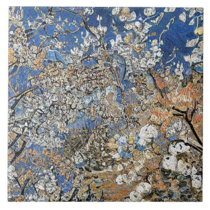 AZULEJO DE CERÂMICA FLOR DE ÁRVORE