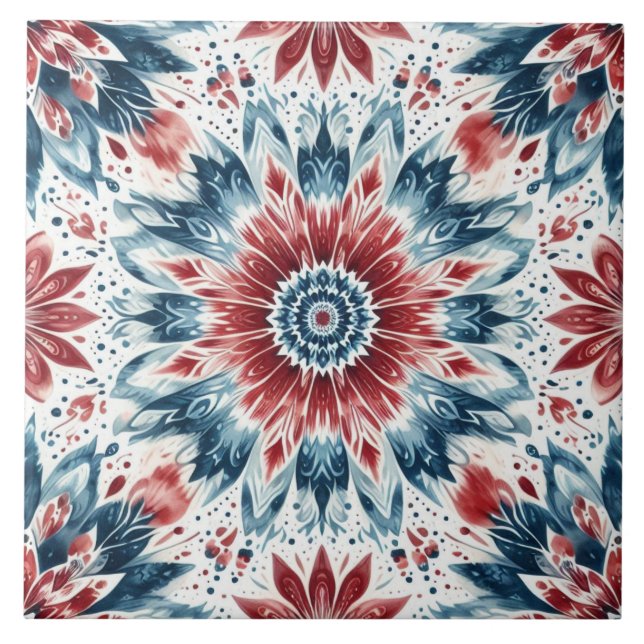 Azulejo De Cerâmica Flor de Independência (Frente)