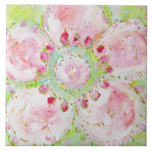 Azulejo De Cerâmica Flor de Le Printemps