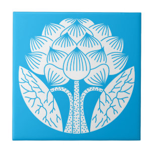 Azulejo De Cerâmica Flor de lótus em pé
