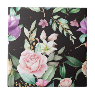 Azulejo De Cerâmica Floral