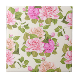 Azulejo De Cerâmica Floral