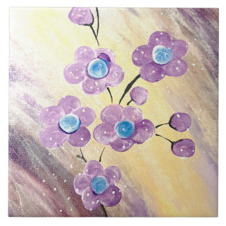 Azulejo De Cerâmica Floral