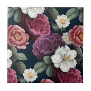 Azulejo De Cerâmica Floral
