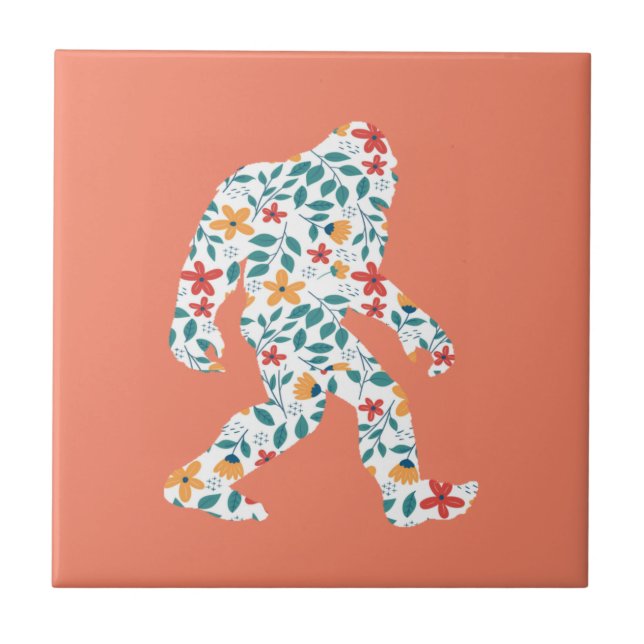 AZULEJO DE CERÂMICA  FLORAL BIGFOOT (Frente)
