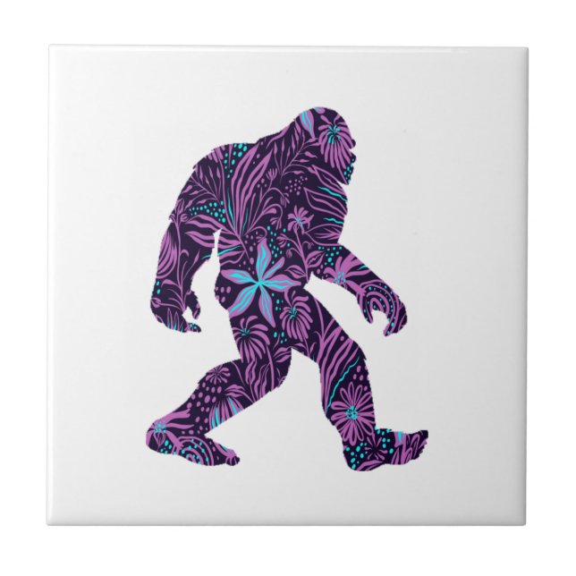 AZULEJO DE CERÂMICA  FLORAL BIGFOOT (Frente)