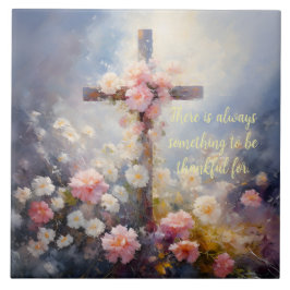 AZULEJO DE CERÂMICA FLORAL CROSS TILE