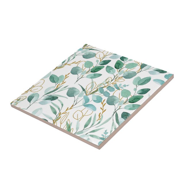 Azulejo De Cerâmica Floral estética (Criador carregado)