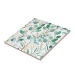 Azulejo De Cerâmica Floral estético<br><div class="desc">Azulejo estético de cerâmica floral</div>