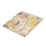Azulejo De Cerâmica Floral estético<br><div class="desc">Azulejo estético de cerâmica floral</div>