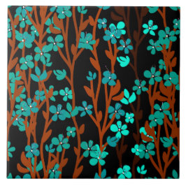 Azulejo De Cerâmica Floral Meadow