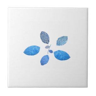 Azulejo De Cerâmica Floral Quilado