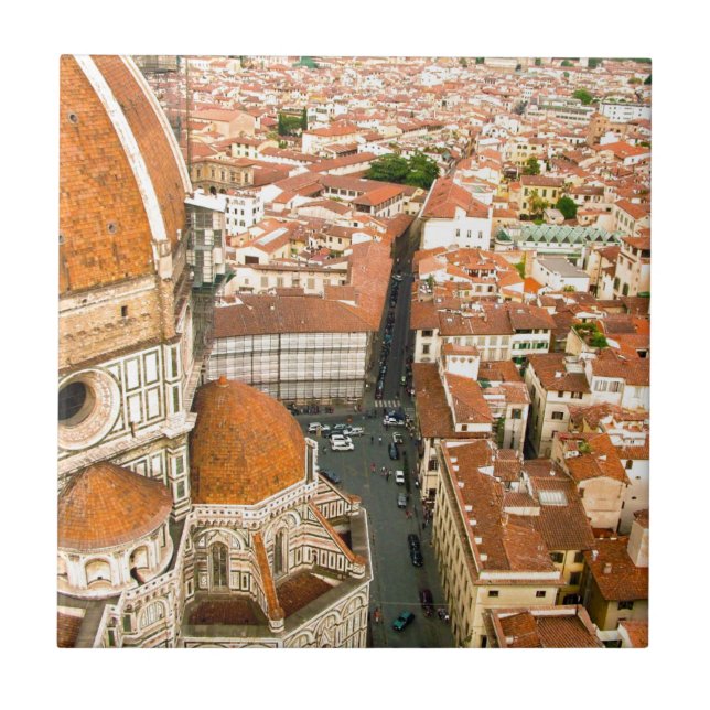 Azulejo De Cerâmica Florença, Italia (domo) (Frente)