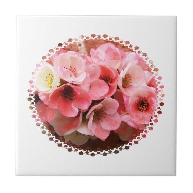 AZULEJO DE CERÂMICA  FLORES (Frente)