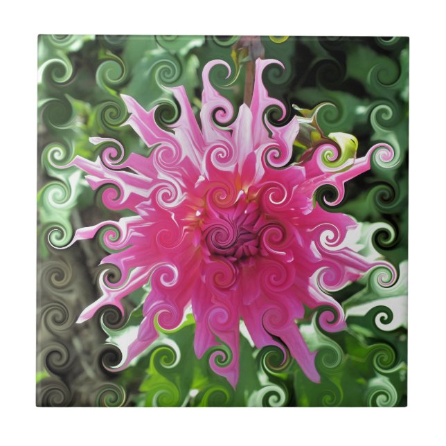 AZULEJO DE CERÂMICA  FLORES (Frente)