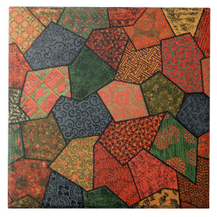 AZULEJO DE CERÂMICA FLORES ANTIQUAS JAPONESAS,FOLHAS,FLORAL GEOMÉTRICO
