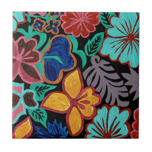 Azulejo De Cerâmica Flores da Guatemala
