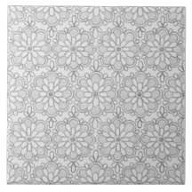 Flores de Abstrato de Padrões geométricas