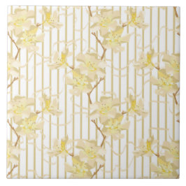 Azulejo De Cerâmica Flores de Oleander Suaves