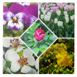 Azulejo De Cerâmica Flores de primavera