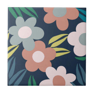 Azulejo De Cerâmica Flores de primavera