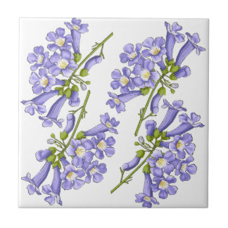 Azulejo De Cerâmica Flores do Brasil jacaranda