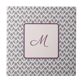 Azulejo De Cerâmica Flores Geométricas