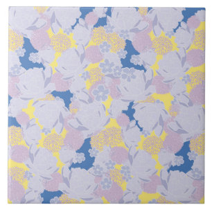 Azulejo De Cerâmica Flores japonesas