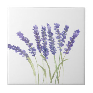 Azulejo De Cerâmica flores Lavandas