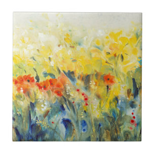 Azulejo De Cerâmica Flores - Sway II