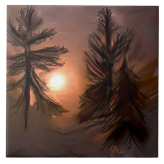 Azulejo De Cerâmica Floresta