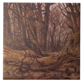 Azulejo De Cerâmica Floresta Alemã na Fall Season