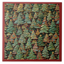 Floresta de Árvore de Natal Whimsey