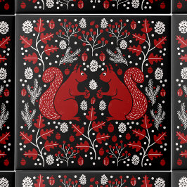 Azulejo De Cerâmica Floresta de Esquilo