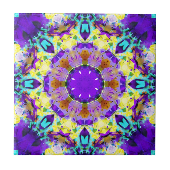 Azulejo De Cerâmica flower (Frente)