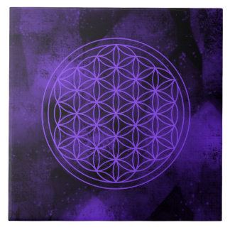 Azulejo De Cerâmica Flowers of life