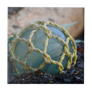 Azulejo De Cerâmica Fluxo De Pesca De Vidro, Vertical