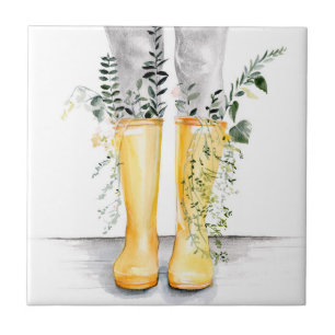 Azulejo De Cerâmica Fluxo e crescimento I