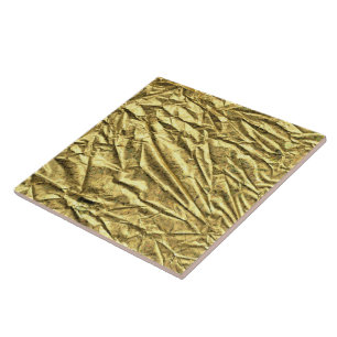 Azulejo De Cerâmica Folha de ouro brilhante