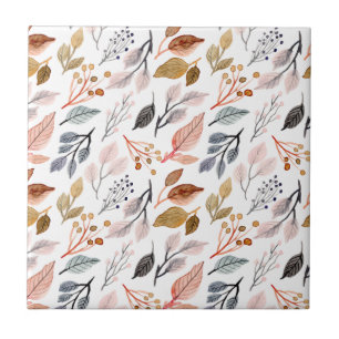 Azulejo De Cerâmica folhas de árvores