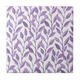 Azulejo De Cerâmica Folhas de lavanda