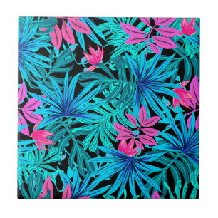 Azulejo De Cerâmica Folhas tropicais
