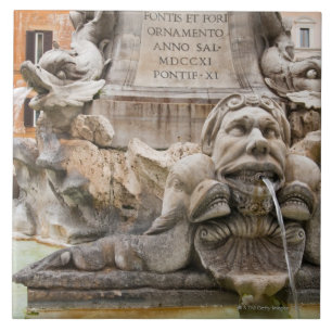 Azulejo De Cerâmica Fontana del Panteão (1575) projetou por Giacomo 2