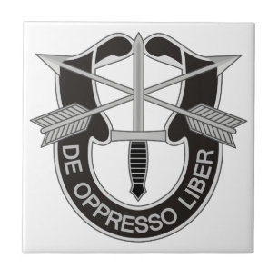 Azulejo De Cerâmica Forças Especiais SF De Oppresso Liber