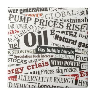 Azulejo De Cerâmica Forma do jornal